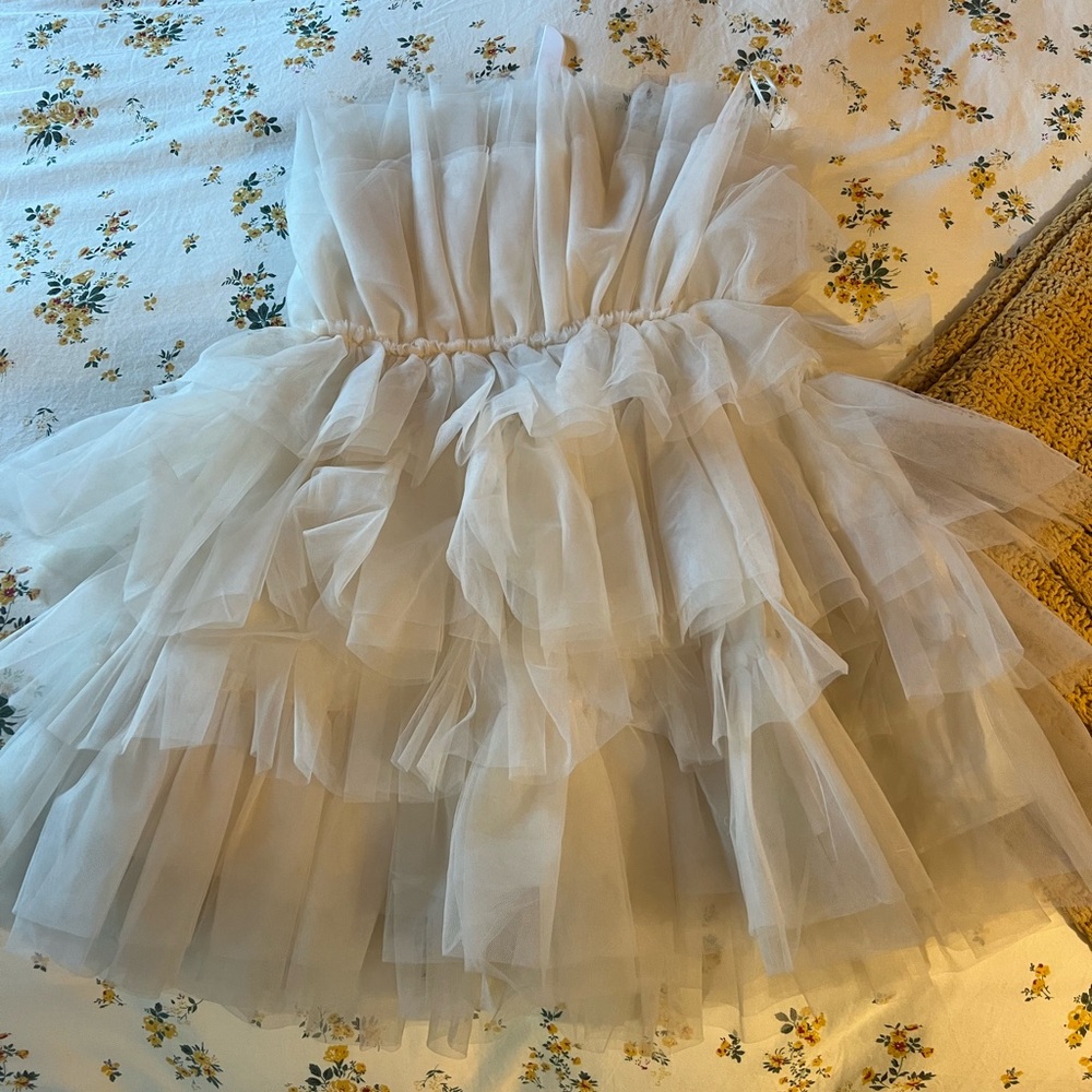 Cupcake tulle dress